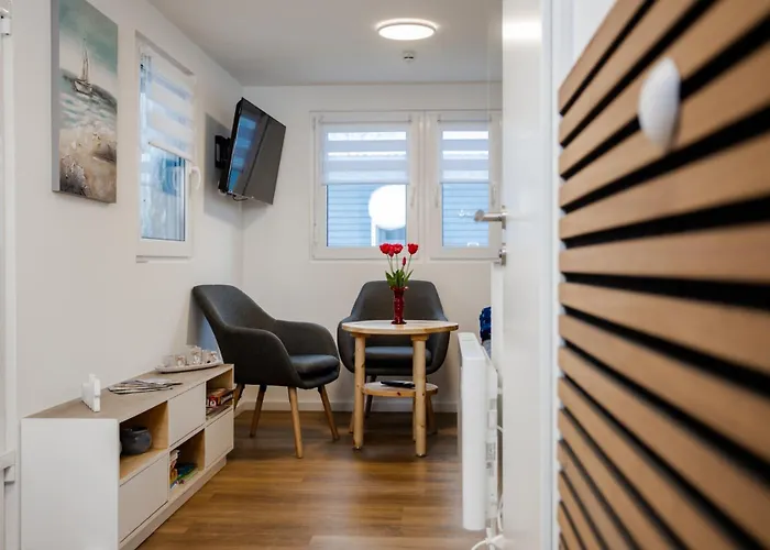 Tiny Haus Boddenblick 別荘