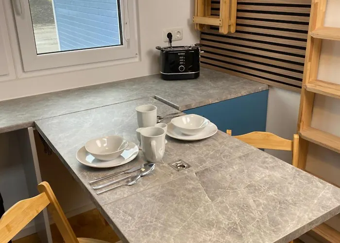 Tiny Haus Boddenblick 別荘